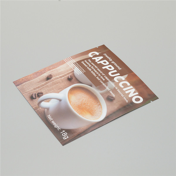coffee package sachet