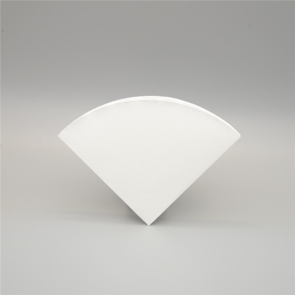 hand coffee filter paper