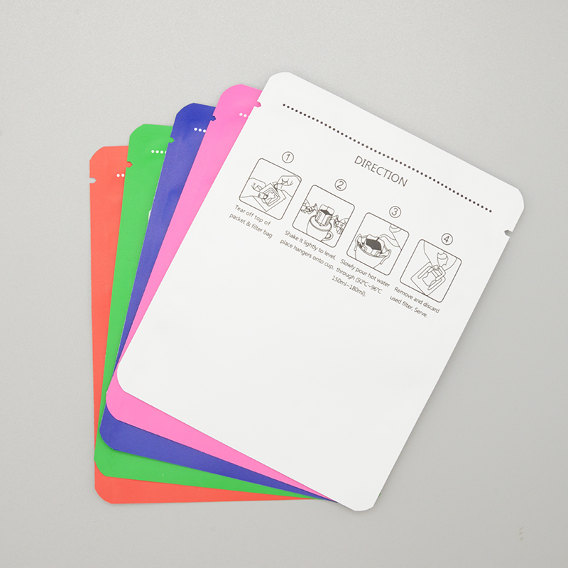 three side heat seal food bag