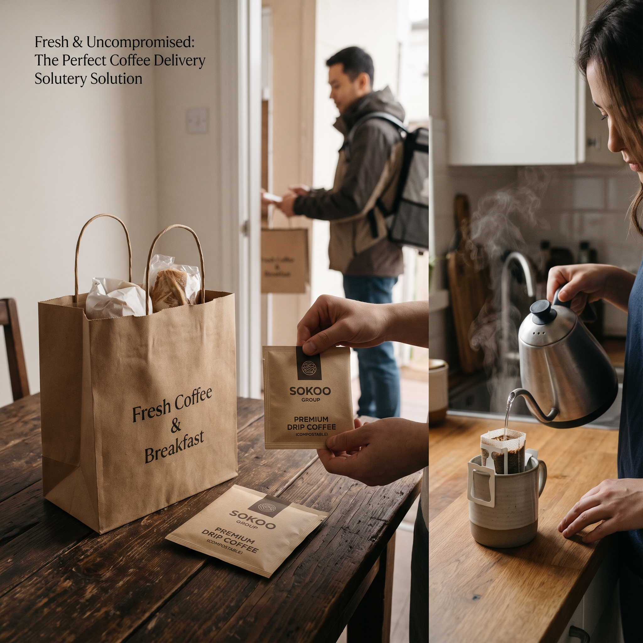 The Complete B2B Guide to the Compostable Drip Coffee Bag: Benefits, Applications, and Procurement Strategies