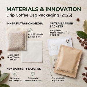 Drip Coffee Bag Packaging Trends in 2026: The Ultimate B2B Buyer Guide
