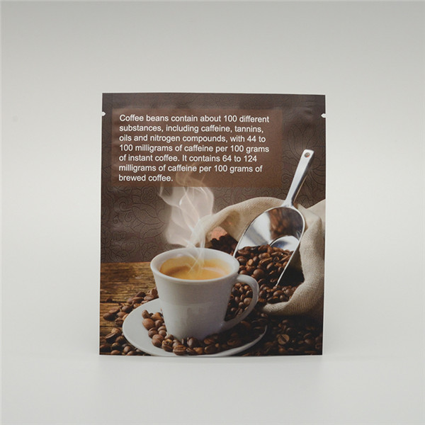 aluminum foil coffee sachet packaging