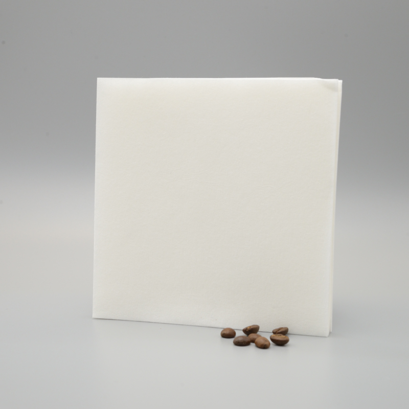 hand coffee filter paper